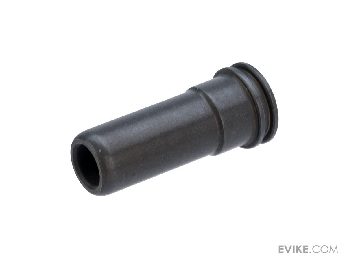 EPeS Airsoft CNC Aluminum Double O-Ring Air Seal Nozzle for Airsoft AEG Series (Length: 21mm)