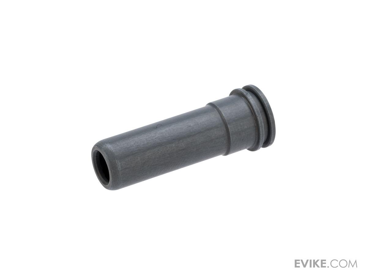 EPeS Airsoft CNC Aluminum Double O-Ring Air Seal Nozzle for Airsoft AEG Series (Length: 24.5mm)