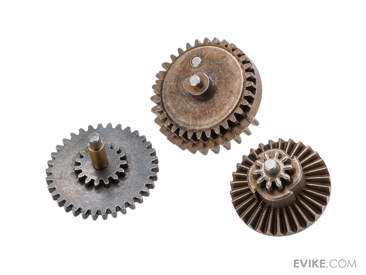 Rocket Airsoft MIM Steel Gear Set for Tokyo Marui Spec Airsoft AEG Gearboxes (Type: M14 gear set)