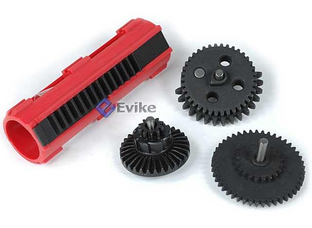 AIM Tornado Gear Set w/ Hell-Fire Piston for Airsoft AEG Rifles (Packa ...