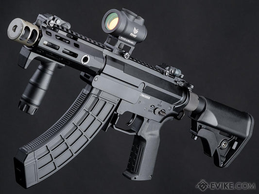 CYMA Platinum SR-47 MK47 QBS Airsoft AEG Rifle (Model: 5" M-LOK / Waffle Magazine)