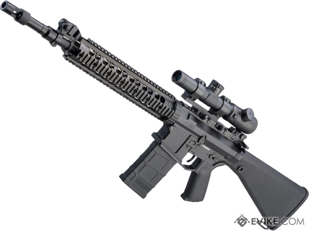 CYMA Platinum SR-25 QBS Airsoft AEG Designated Marksman Rifle (Model: SR-25 SPR)
