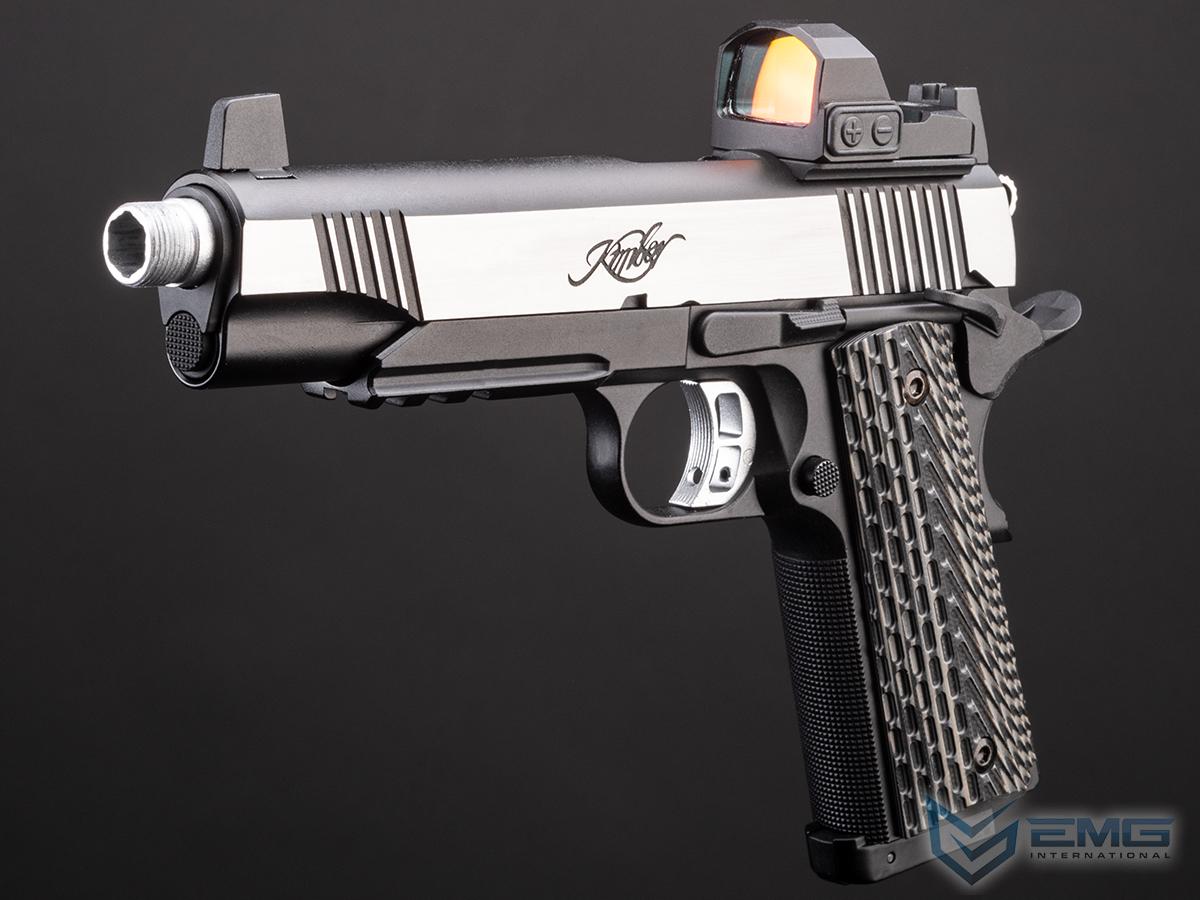 EMG x Kimber Licensed 1911 CO2 Gas Blowback Airsoft Pistol with G10 Grips