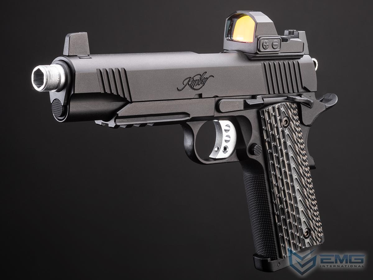 EMG x Kimber Licensed 1911 CO2 Gas Blowback Airsoft Pistol with G10 Grips