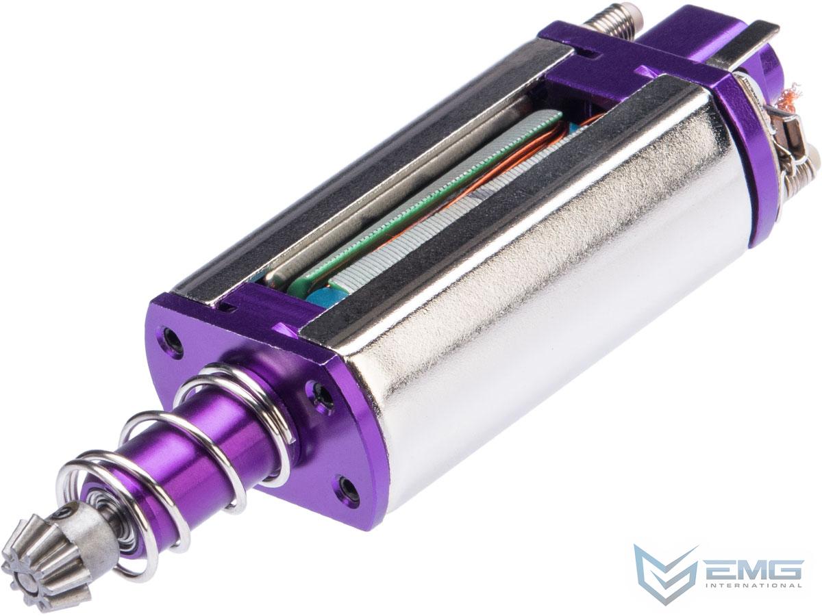EMG MilSim Spec Slim Long-Type Motor for Airsoft AEGs (Model: Purple / Titan 40K)