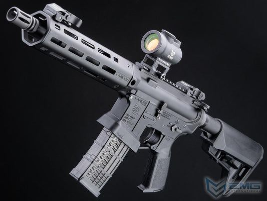 EMG Lancer Systems Licensed L15 Defense Airsoft AEG Rifle (Black Handguard / 8")