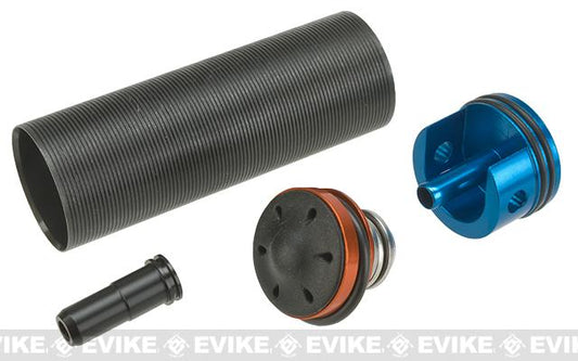 Lonex Compression Upgrade Set w/ Mushroom Type Piston Head for Airsoft AEG Rifles (Model: M16A2)