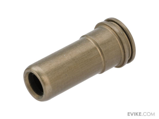 EPeS Airsoft CNC Aluminum Double O-Ring Air Seal Nozzle for Airsoft AEG Series (Length: 19.8mm)
