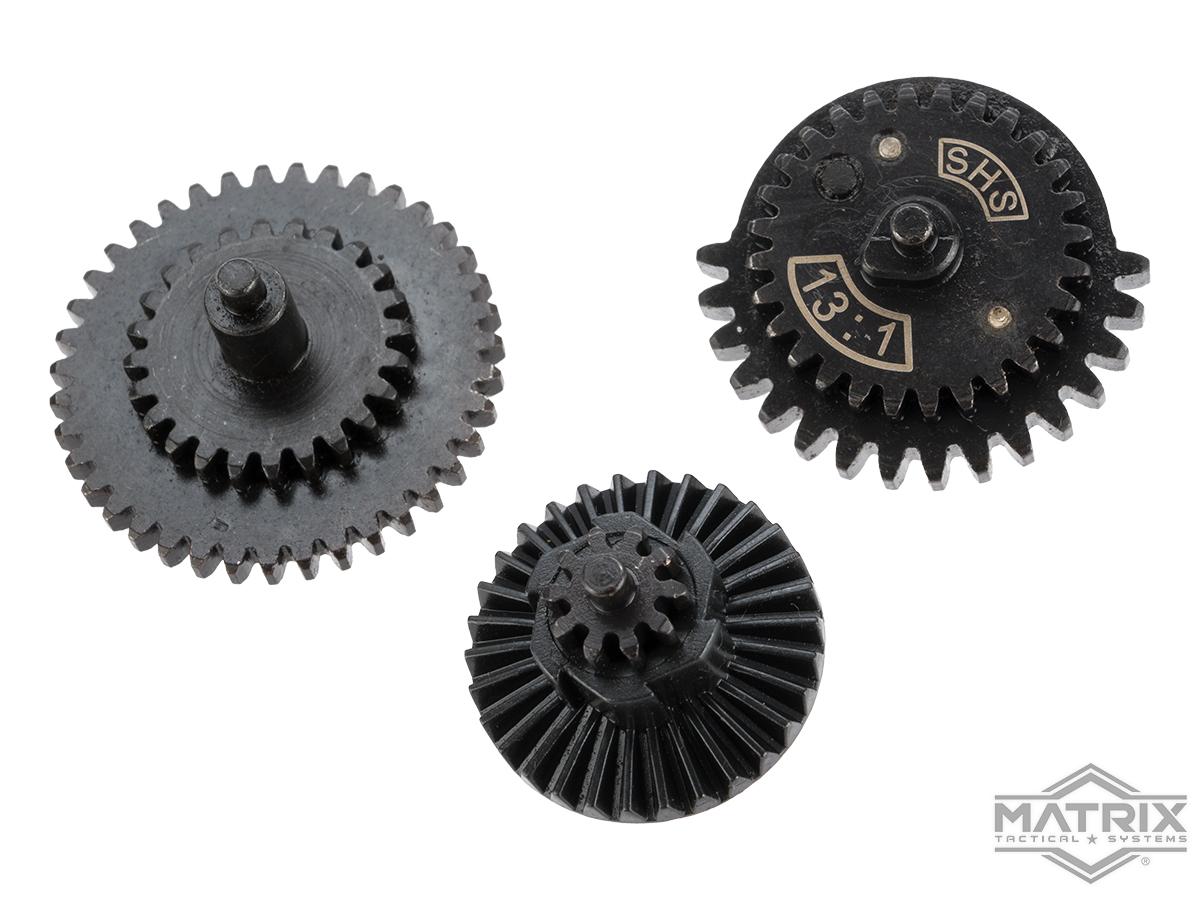 Matrix CNC Machined Steel "Super High Speed" Airsoft Gear Set (Ratio: 13:1)