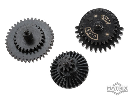 Matrix CNC Machined Steel "Super High Speed" Airsoft Gear Set (Ratio: 13:1)