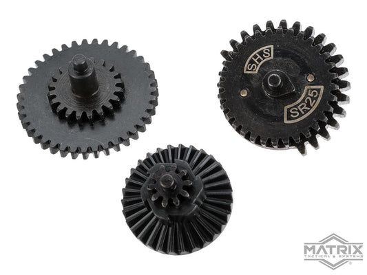 Matrix Wire Cut Steel SR25 Airsoft Gear Set (Ratio: 18:1)