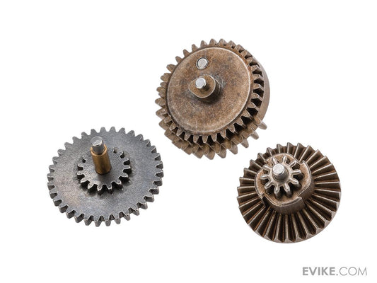 Rocket Airsoft MIM Steel Gear Set for Tokyo Marui Spec Airsoft AEG Gearboxes (Type: M14 gear set)