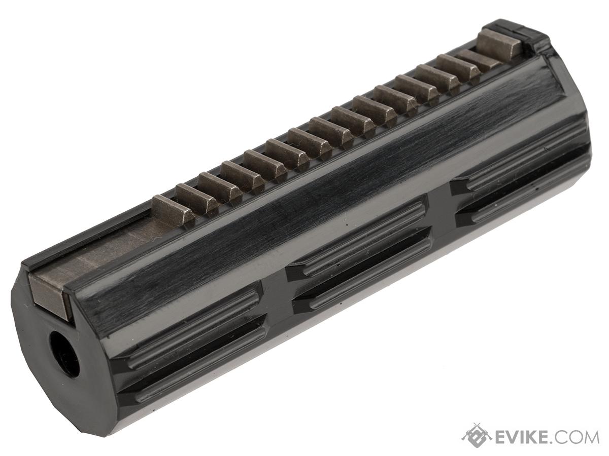 SHS High Strength Polycarbonate Piston w/ Steel Teeth for Airsoft AEG Gearboxes (Type: Standard / 16 Teeth)