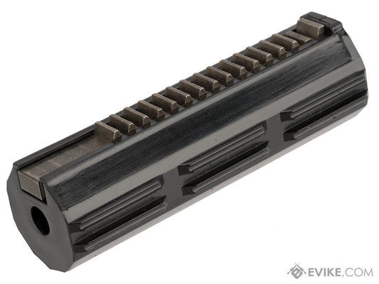 SHS High Strength Polycarbonate Piston w/ Steel Teeth for Airsoft AEG Gearboxes (Type: Standard / 16 Teeth)