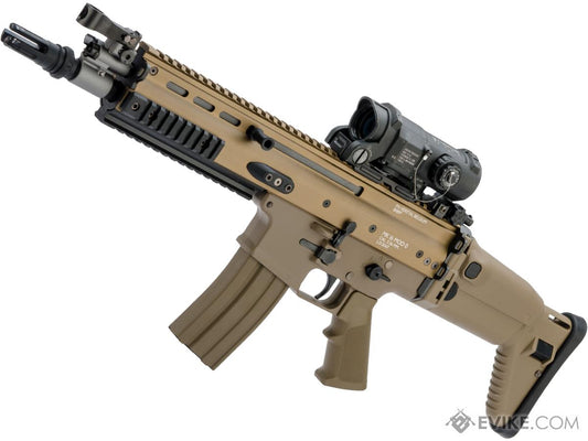 Tokyo Marui Next Generation Recoil Shock System FNH Licensed SCAR-L / MK16 AEG Rifle (Color: Flat Dark Earth / CQC)